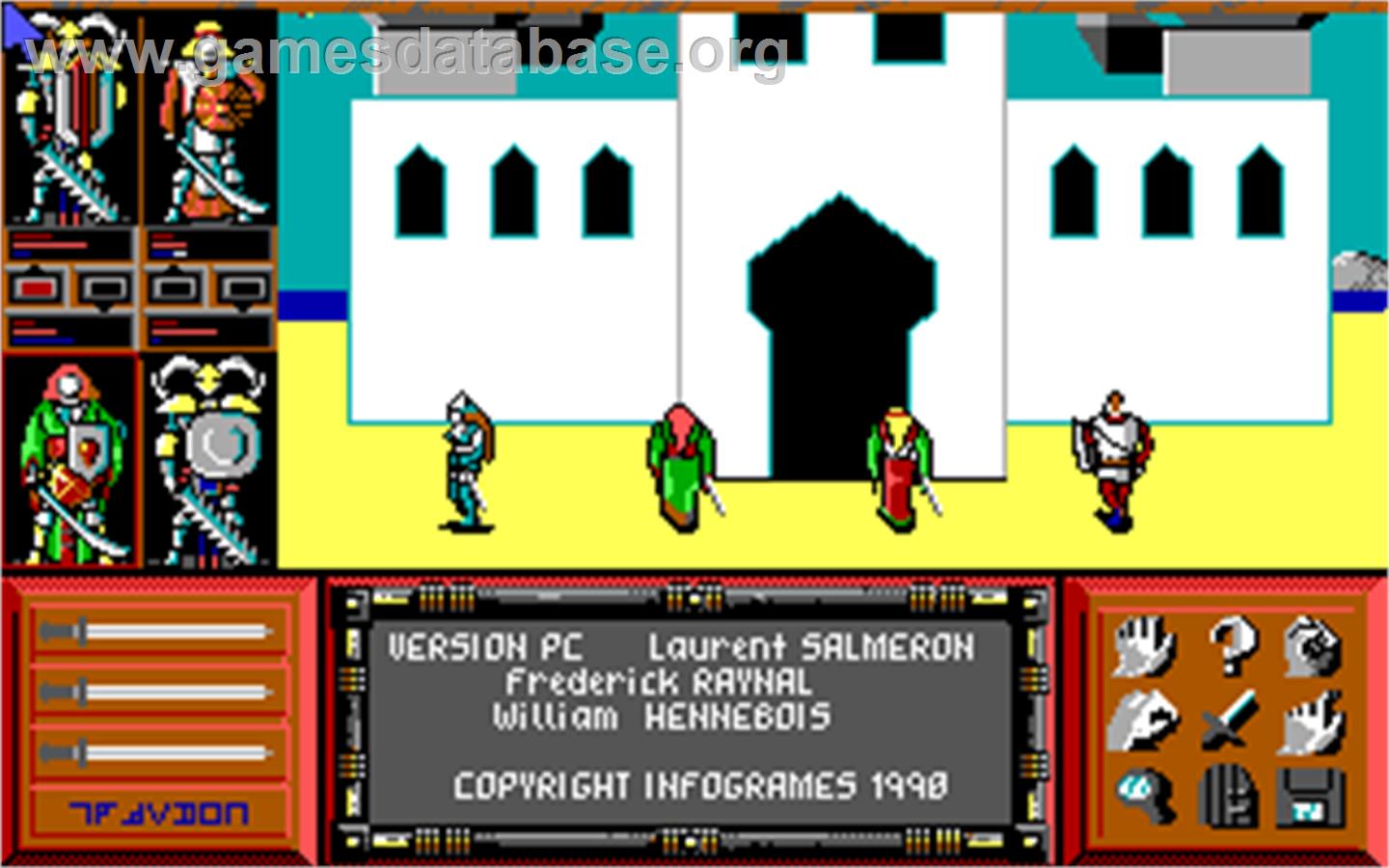 Drakkhen - Microsoft DOS - Artwork - In Game