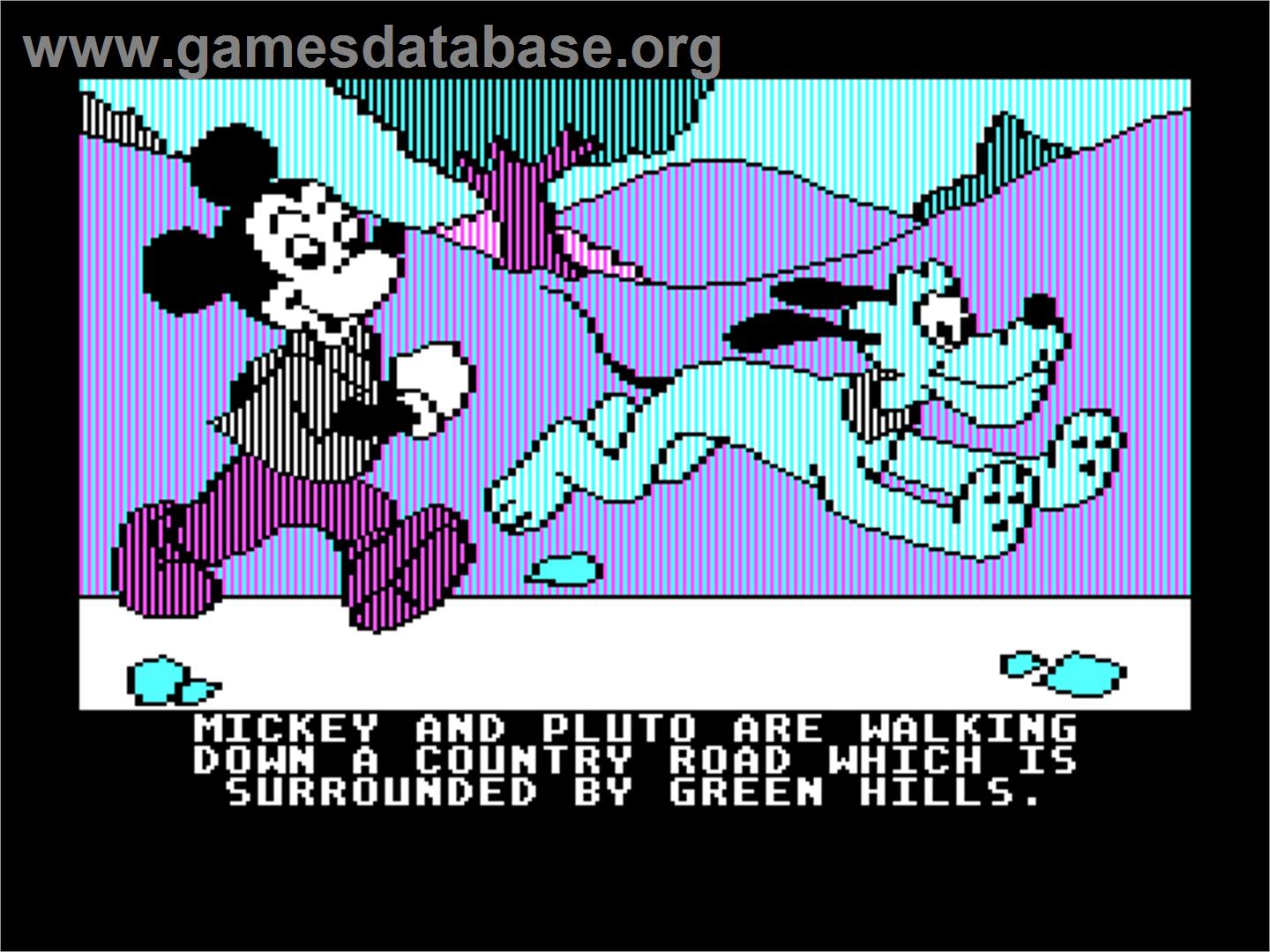 Mickey's Space Adventure - Microsoft DOS - Artwork - In Game