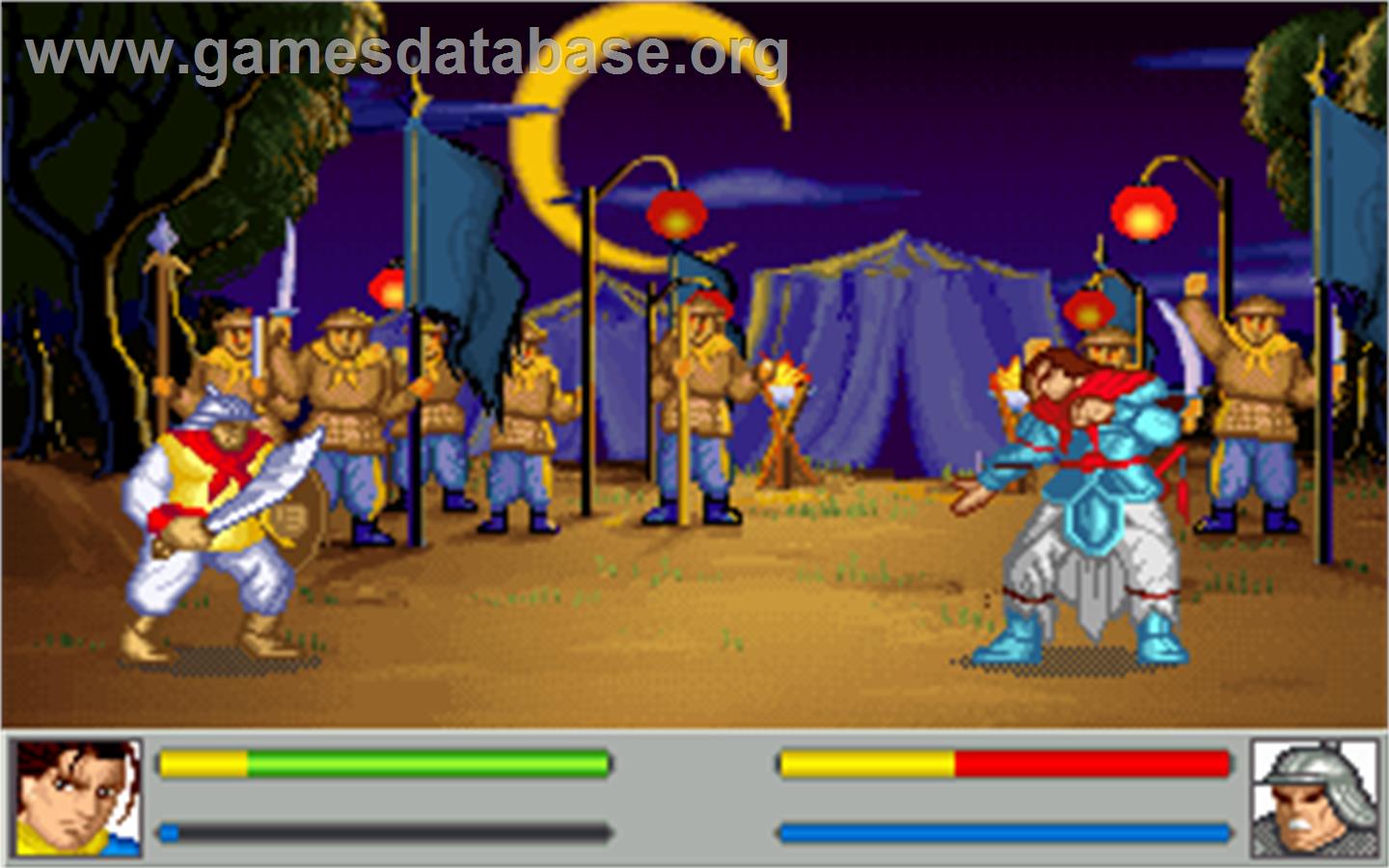 Sango Fighter - Microsoft DOS - Artwork - In Game