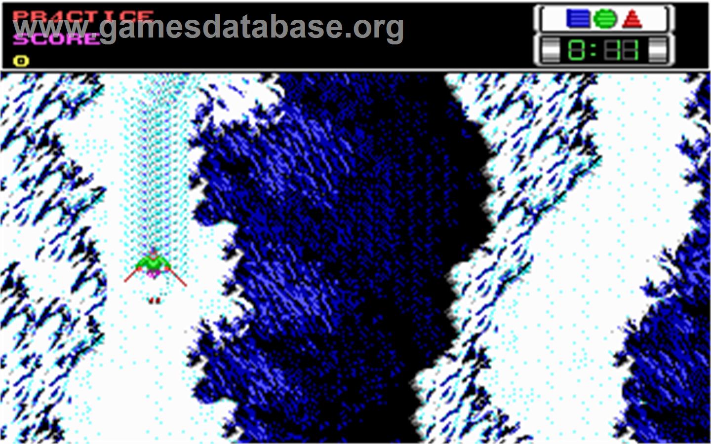Ski or Die - Microsoft DOS - Artwork - In Game