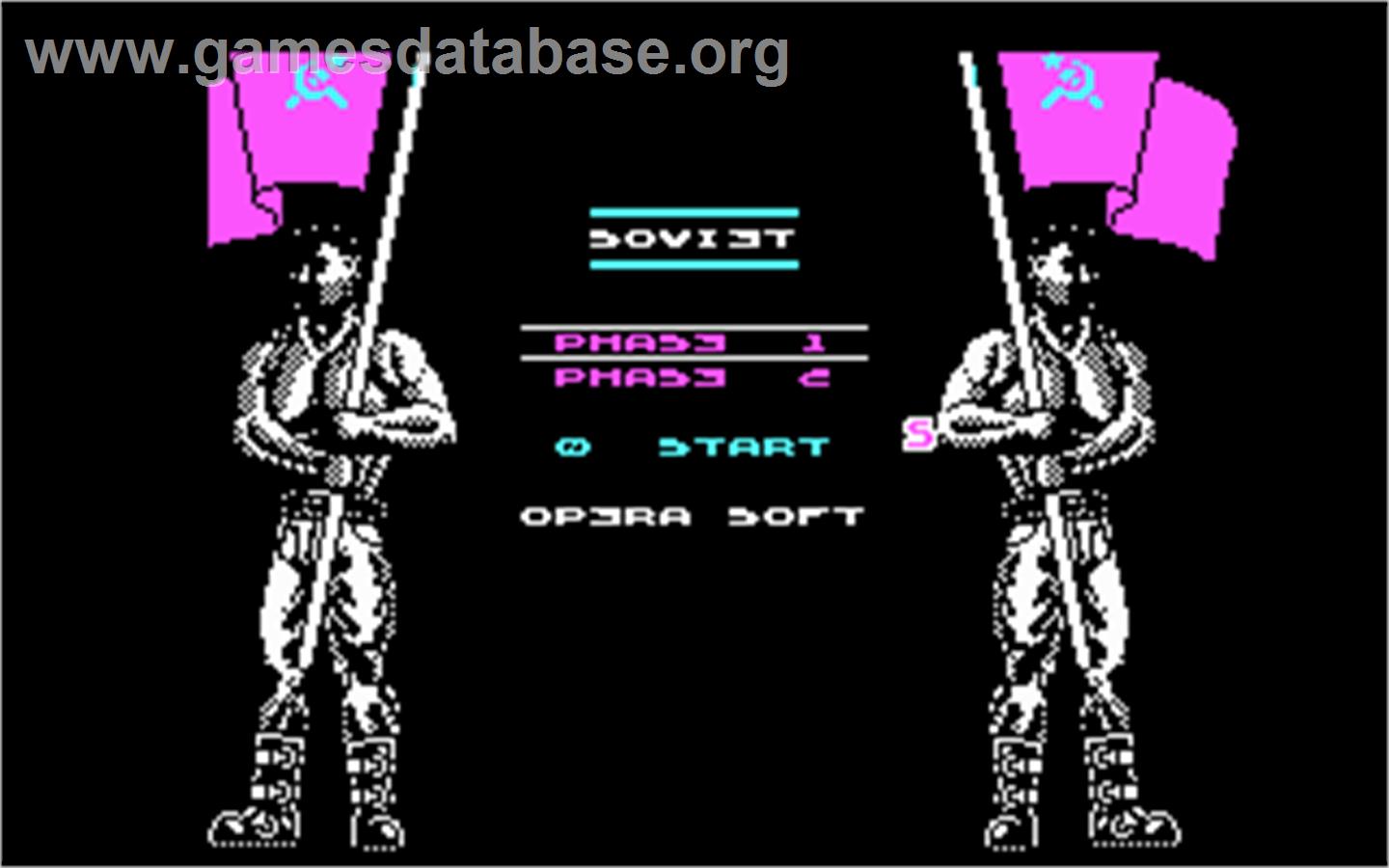 Soviet - Microsoft DOS - Artwork - In Game