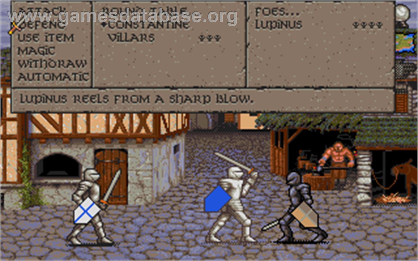 Spirit of Excalibur - Microsoft DOS - Artwork - In Game