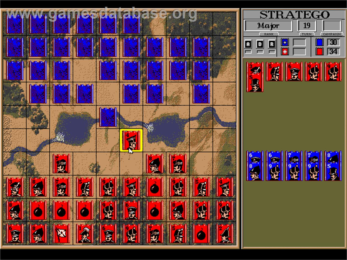 Stratego - Microsoft DOS - Artwork - In Game
