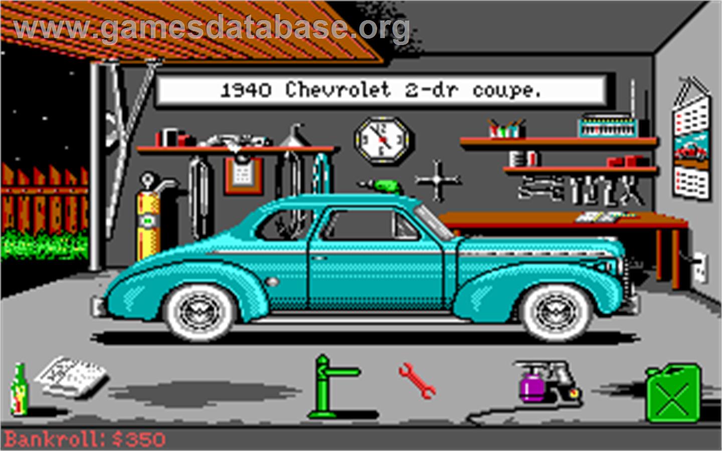 Street Rod - Microsoft DOS - Artwork - In Game