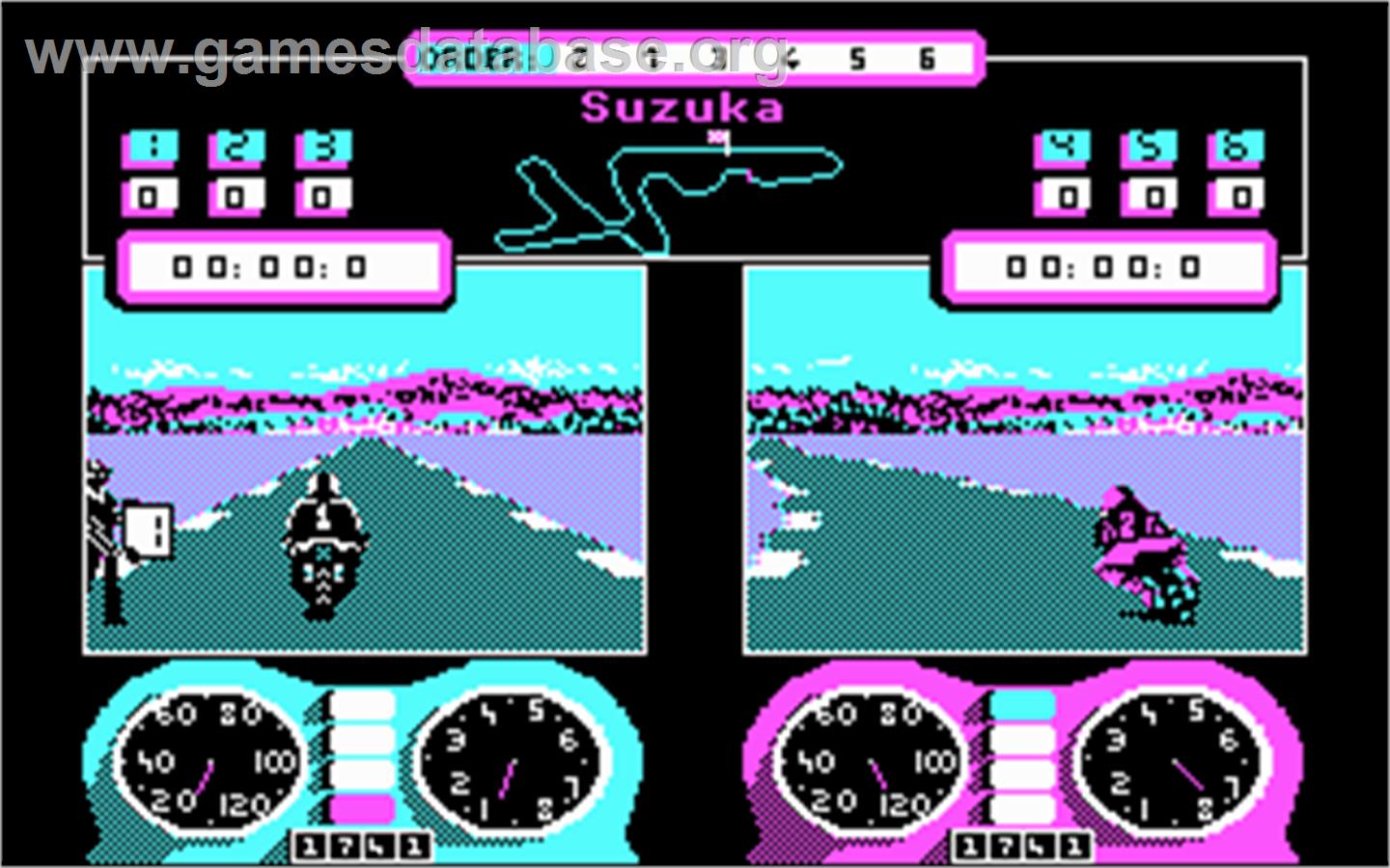 Superbike Challenge - Microsoft DOS - Artwork - In Game