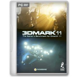 Box cover for 3DMark 11 on the Microsoft Windows.