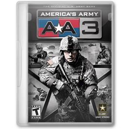 Box cover for America's Army 3 on the Microsoft Windows.