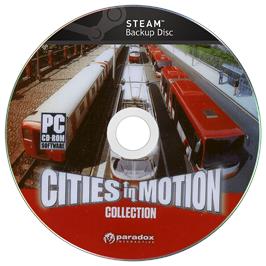 Box cover for Cities in Motion on the Microsoft Windows.