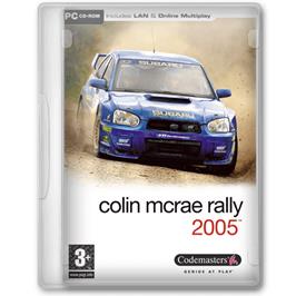 Box cover for Colin McRae Rally 2005 on the Microsoft Windows.
