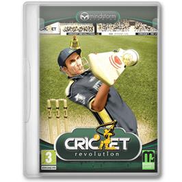 Box cover for Cricket Revolution on the Microsoft Windows.