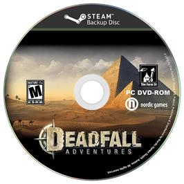 Box cover for Deadfall Adventures on the Microsoft Windows.
