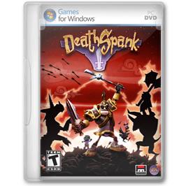 Box cover for DeathSpank on the Microsoft Windows.