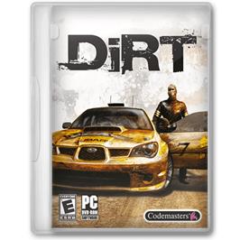 Box cover for DiRT on the Microsoft Windows.