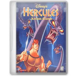 Box cover for Disney's Hercules on the Microsoft Windows.
