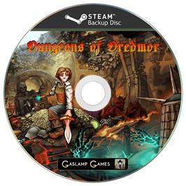 Box cover for Dungeons of Dredmor on the Microsoft Windows.