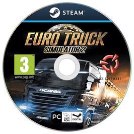 Box cover for Euro Truck Simulator 2 on the Microsoft Windows.
