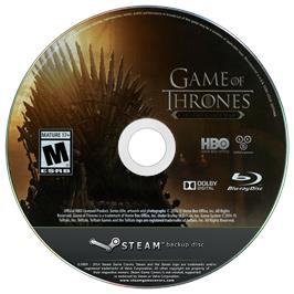 Box cover for Game of Thrones on the Microsoft Windows.