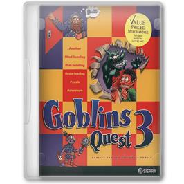 Box cover for Goblins Quest 3 on the Microsoft Windows.