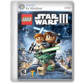 Box cover for LEGO Star Wars III - The Clone Wars on the Microsoft Windows.