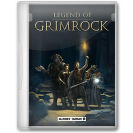 Box cover for Legend of Grimrock on the Microsoft Windows.