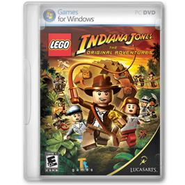 Box cover for Lego Indiana Jones on the Microsoft Windows.