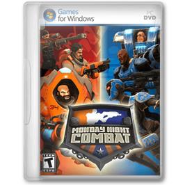 Box cover for Monday Night Combat on the Microsoft Windows.