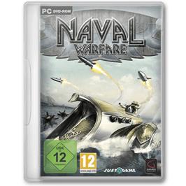 Box cover for Naval Warfare on the Microsoft Windows.