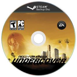 Box cover for Need for Speed Undercover on the Microsoft Windows.