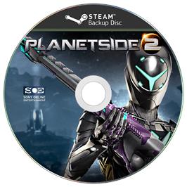 Box cover for PlanetSide 2 on the Microsoft Windows.