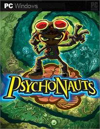 Box cover for Psychonauts on the Microsoft Windows.