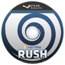 Box cover for RUSH on the Microsoft Windows.