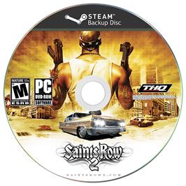 Box cover for Saints Row 2 on the Microsoft Windows.