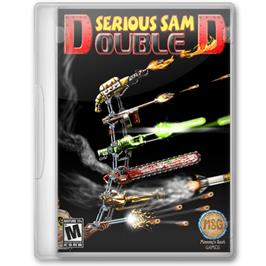 Box cover for Serious Sam Double D on the Microsoft Windows.
