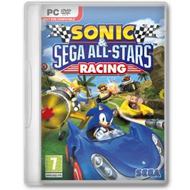 Box cover for Sonic & SEGA All-Stars Racing on the Microsoft Windows.