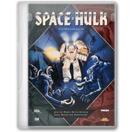 Box cover for Space Hulk on the Microsoft Windows.