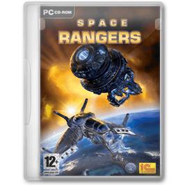 Box cover for Space Rangers on the Microsoft Windows.