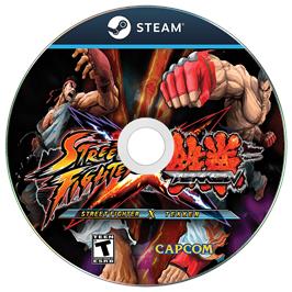 Box cover for Street Fighter X Tekken on the Microsoft Windows.