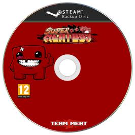 Box cover for Super Meat Boy on the Microsoft Windows.