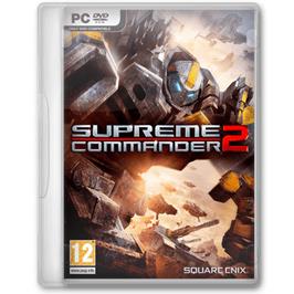 Box cover for Supreme Commander 2 on the Microsoft Windows.