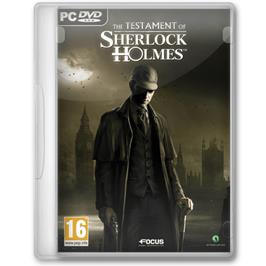 Box cover for The Testament of Sherlock Holmes on the Microsoft Windows.