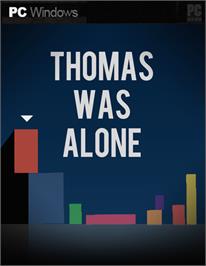 Box cover for Thomas Was Alone on the Microsoft Windows.