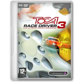 Box cover for Toca Race Driver 3 on the Microsoft Windows.