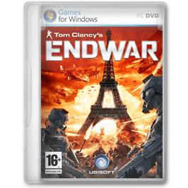 Box cover for Tom Clancy's EndWar on the Microsoft Windows.