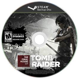 Box cover for Tomb Raider on the Microsoft Windows.
