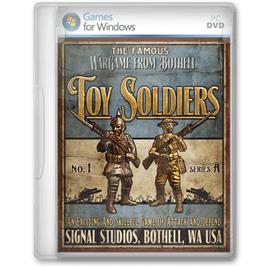Box cover for Toy Soldiers on the Microsoft Windows.