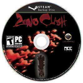 Box cover for Zeno Clash on the Microsoft Windows.