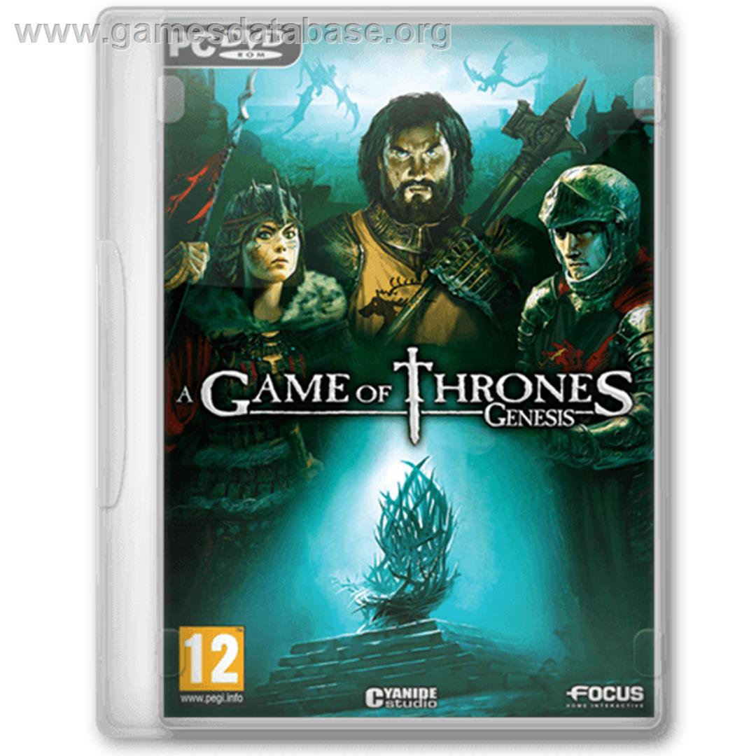 A Game of Thrones - Genesis - Microsoft Windows - Artwork - Box