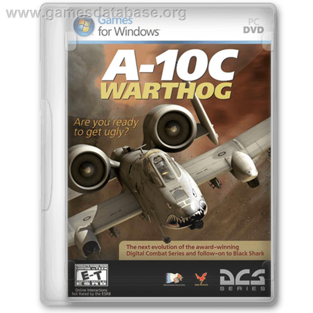 DCS A-10C Warthog - Microsoft Windows - Artwork - Box