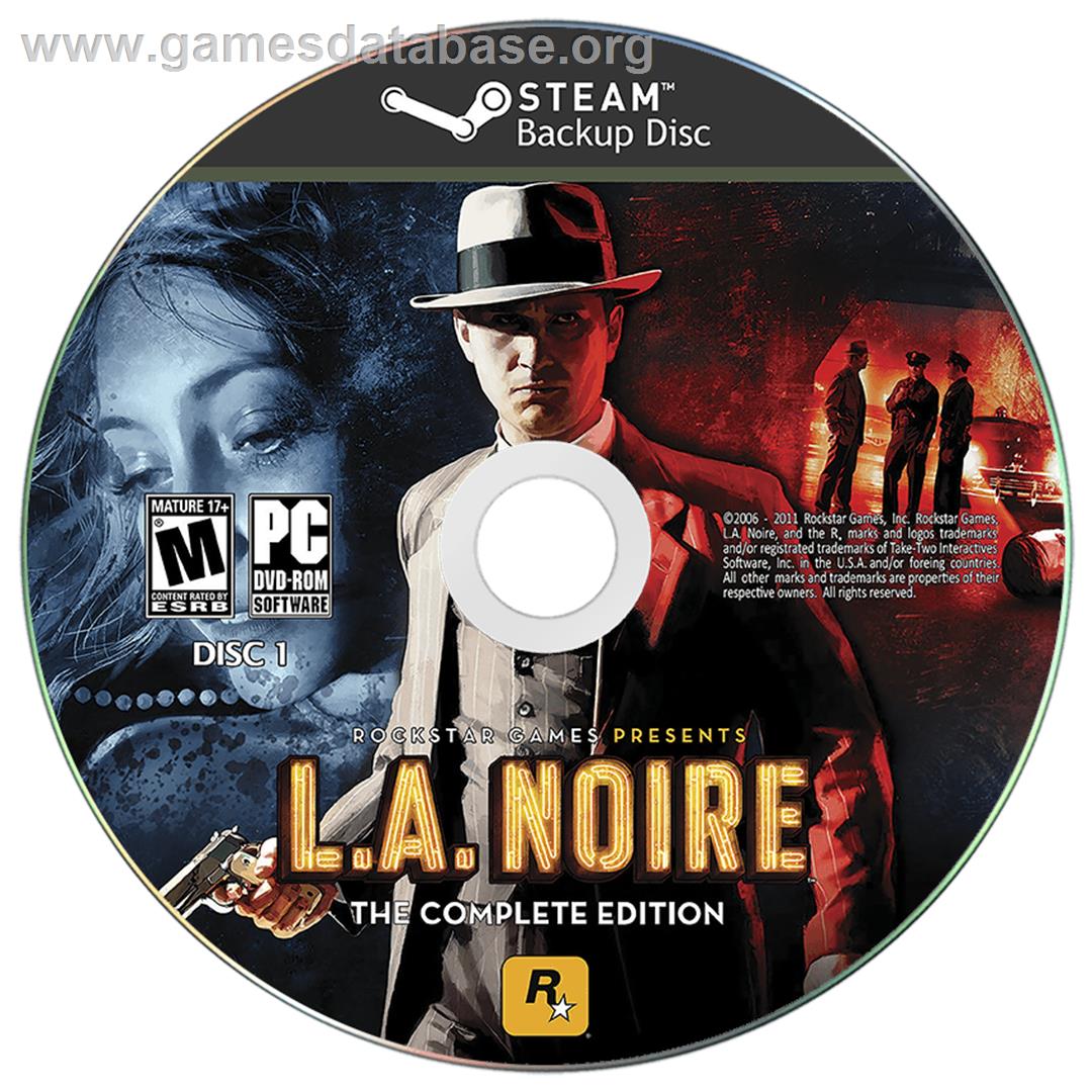 L.A. Noire - Microsoft Windows - Artwork - Box