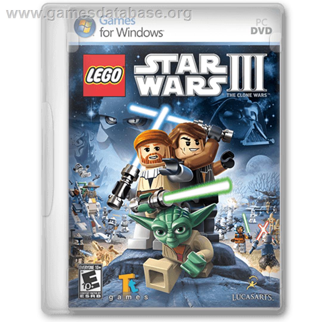 LEGO Star Wars III - The Clone Wars - Microsoft Windows - Artwork - Box